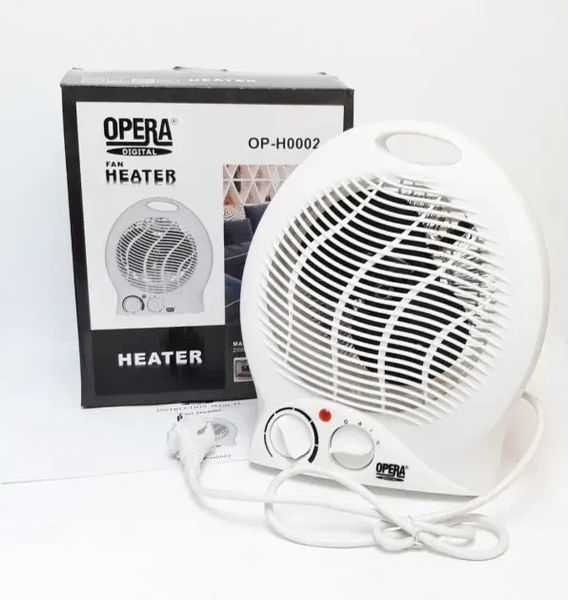 Електричний тепловентилятор Opera OP-H0002 Digital Heater тепловентилятор підлоговий настільний 2кВт 1706008483 фото