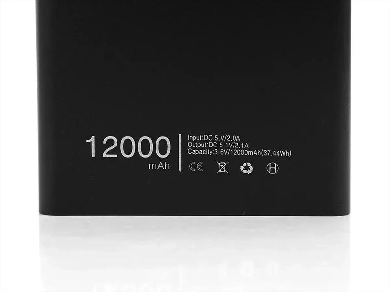 Power bank 12000mAh (3000mAh) Boro JS-33 1741635560 фото