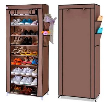 Стелаж для хранения обуви Shoe Cabinet 160X60Х30 Полка для обуви Тканевый стелаж для обуви 1292066109 фото