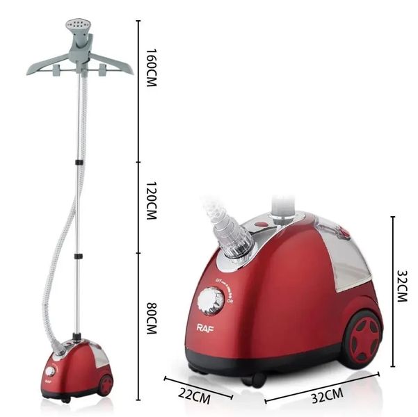 Отпариватель вертикальный пароочиститель c вешалкой стационарный для одежды RAF R3037 1700 Ватт 2100839826 фото