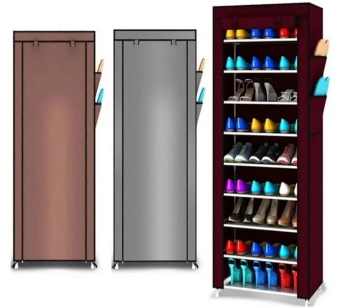 Стелаж для хранения обуви Shoe Cabinet 160X60Х30 Полка для обуви Тканевый стелаж для обуви 1292066109 фото