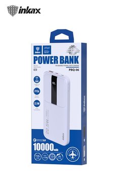 Inkax PBQ-06 PD+QC 3.0 10 000mAh Power Bank 22.5W 1741745610 фото