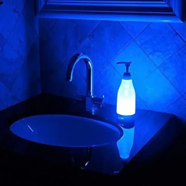 Дозатор для жидкого мыла с подсветкой Soap Bright Nightlight Soap Dispenser 400 мл 1771145055 фото