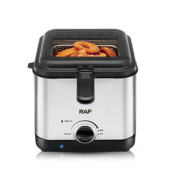 Електрична фритюрниця на 2.5 л для смаження без олії 1000 Вт Deep Fryer RAF R.5300 Повітряна фритюрниця 2198494164 фото