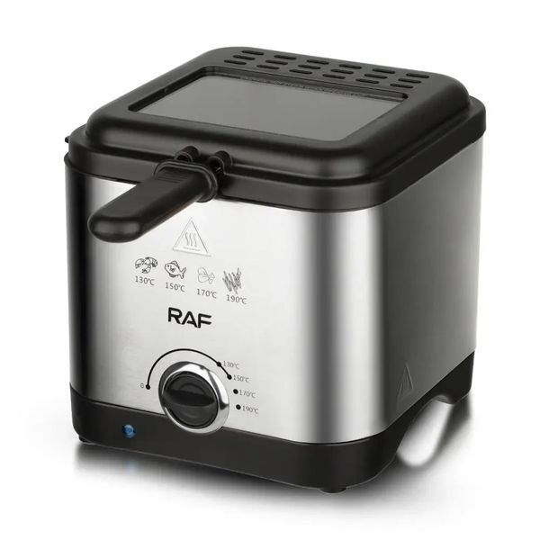 Електрична фритюрниця на 2.5 л для смаження без олії 1000 Вт Deep Fryer RAF R.5300 Повітряна фритюрниця 2198494164 фото