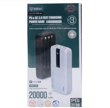 Универсальный Power Bank Inkax PBQ-09 20000mAh QC3.0 22.5W 1741759570 фото