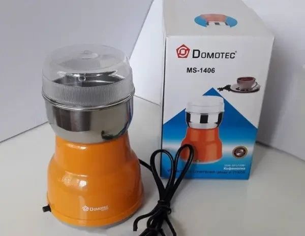 Кавомолка електрична Domotec MS-1406 220V/150W 1886146167 фото