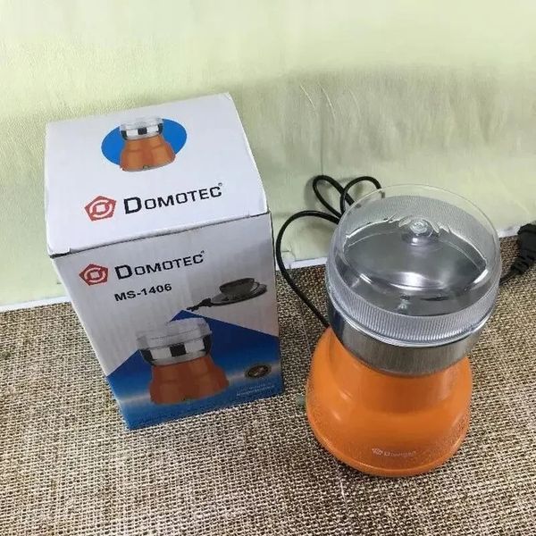 Кавомолка електрична Domotec MS-1406 220V/150W 1886146167 фото