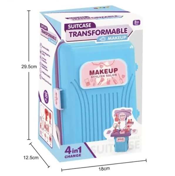 Ігровий набір валіза SUITCASE Transformable MAKEUP (CK05A) 1674117949 фото