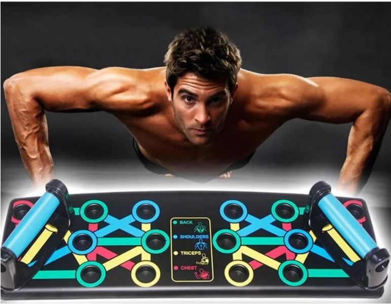 Платформа для отжиманий push up rack board, доска для отжиманий push up board 1288245179 фото