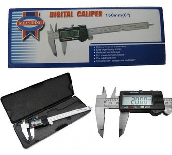 Штангенциркуль электронный с LCD дисплеем Digital caliper 150мм 1413583032 фото