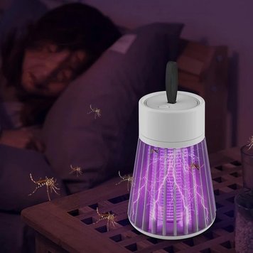 Лампа відлякувача комах від USB Electric Shock Mosquito Lamp з електричним струмом 2141912244 фото