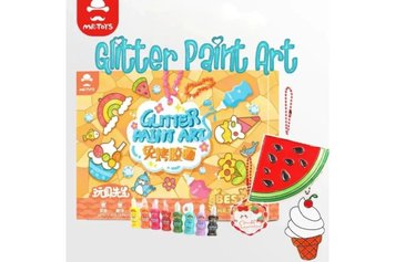 Набір для виготовлення брелоків із блискітками Glitter Paint Art 2149058942 фото