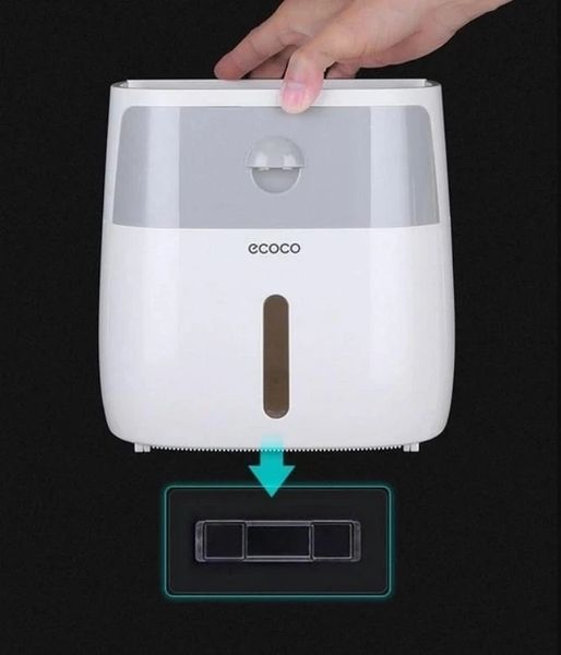 Тримач для туалетного паперу паперових рушників Towel Holder Ecoco 1944208598 фото