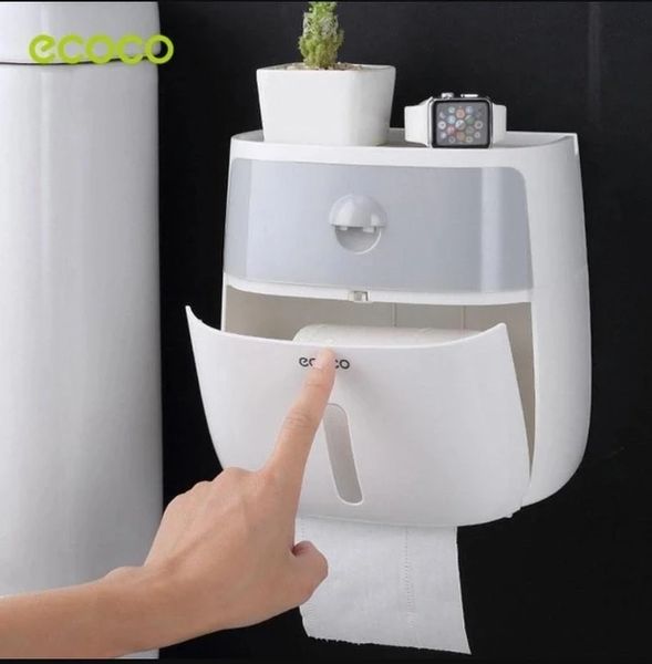 Держатель для туалетной бумаги бумажных полотенец Towel Holder Ecoco 1944208598 фото