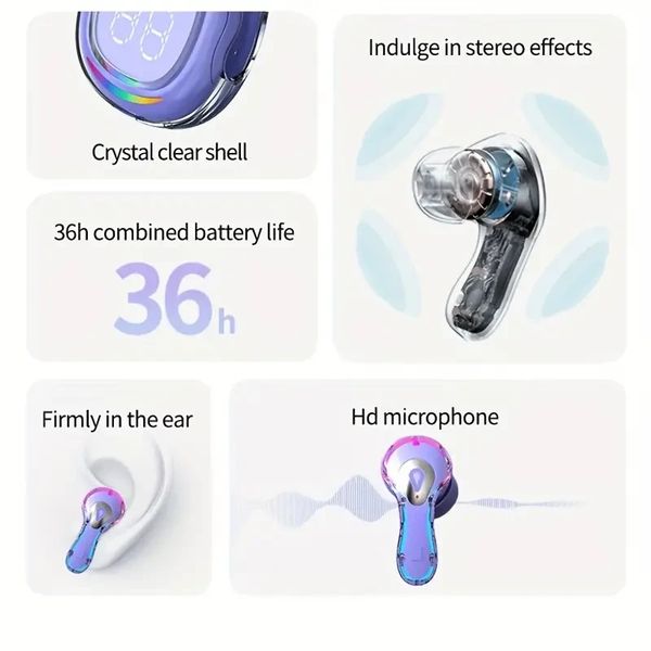 Бездротові bluetooth-навушники Сині TWS із зарядним кейсом Ultrapods Pro V5.3 2332956065 фото