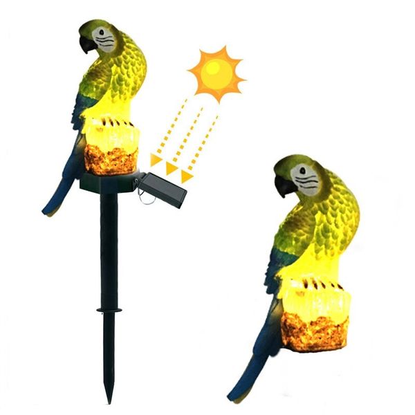 Садовий ліхтар SOLAR PARROT на сонячній батареї Папуга 1944536478 фото