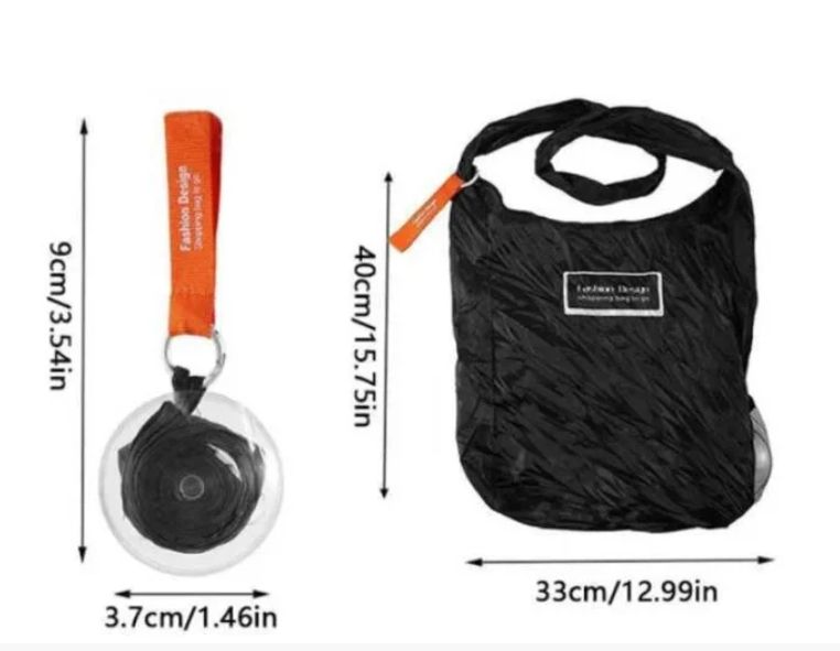 Складана компактна сумка-шопер Shopping bag to roll up WN04 1328161782 фото