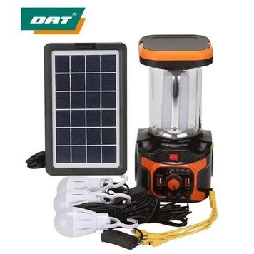 Портативная автономная солнечная система Solar Light AT-9016 походный переносной фонарь с функцией павербанк 2279021666 фото