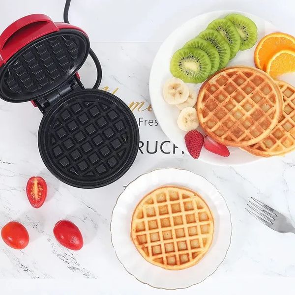 Вафельниця міні для бельгійських вафель Mini Waffle Maker 1931706815 фото