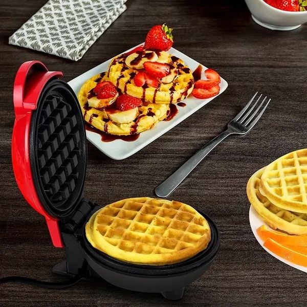 Вафельница мини для бельгийских вафель Mini Waffle Maker 1931706815 фото