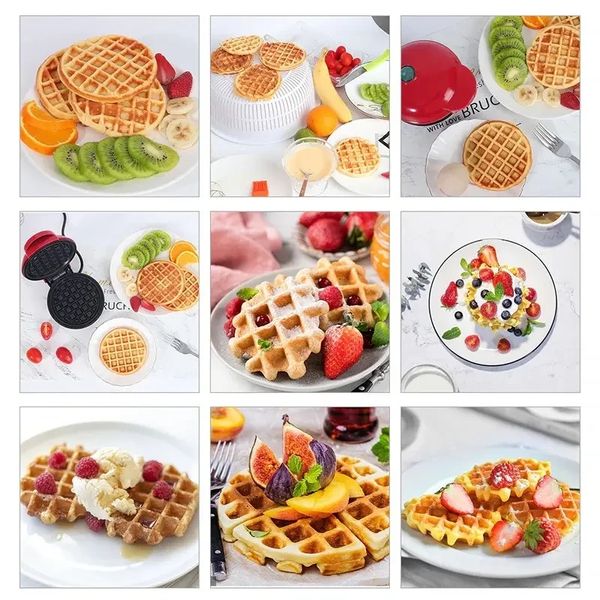 Вафельница мини для бельгийских вафель Mini Waffle Maker 1931706815 фото