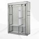 Тканинна шафа складана STORAGE WARDROBE KM-105 на 2 секції (106х45х170 см), органайзер для одягу 1166753613 фото 5