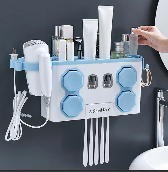 Підставка для зубних щіток/MULTIFUNTIONAL TOOTHBRUSH RACK ART-0367 1357326949 фото