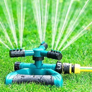 Умная система полива автоматический для газонов на 360 градусов Lawn Sprinkler 2289630134 фото