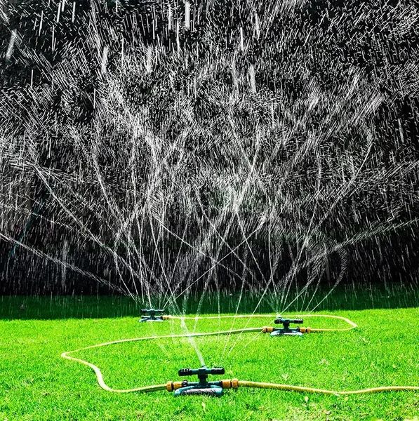 Розумна система поливання автоматичної для газонів на 360 градусів Lawn Sprinkler 2289630134 фото