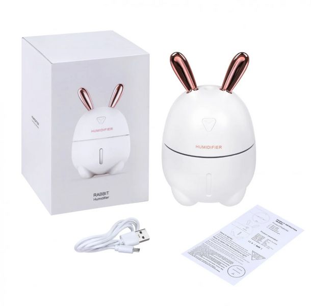 Зволожувач повітря та нічник 2в1 Humidifiers Rabbit 1221322025 фото