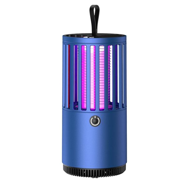 Лампа-ловушка для комарів Побутова із заряджанням від Usb 1001 MOSQUITO LAMP, портативна 2219666000 фото