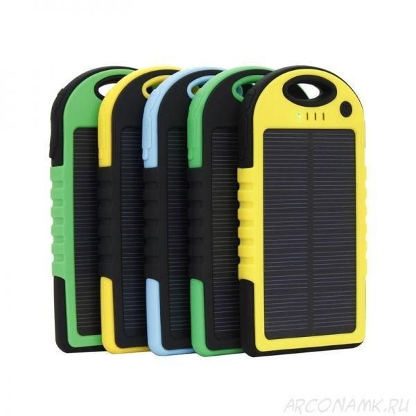 Портативне зарядне Power Bank Solar 30000 mAh на сонячній батареї ⁇ PowerBank 938481659 фото