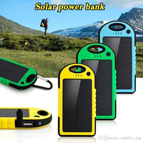 Портативне зарядне Power Bank Solar 30000 mAh на сонячній батареї ⁇ PowerBank 938481659 фото