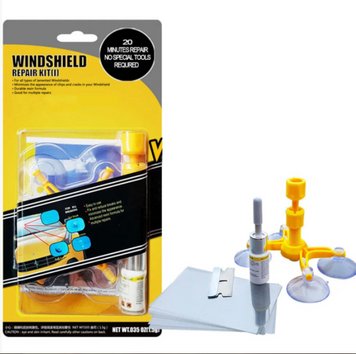 Повний набір для ремонту лобового скла Sunroz Windshield Repair Kit 1404422512 фото