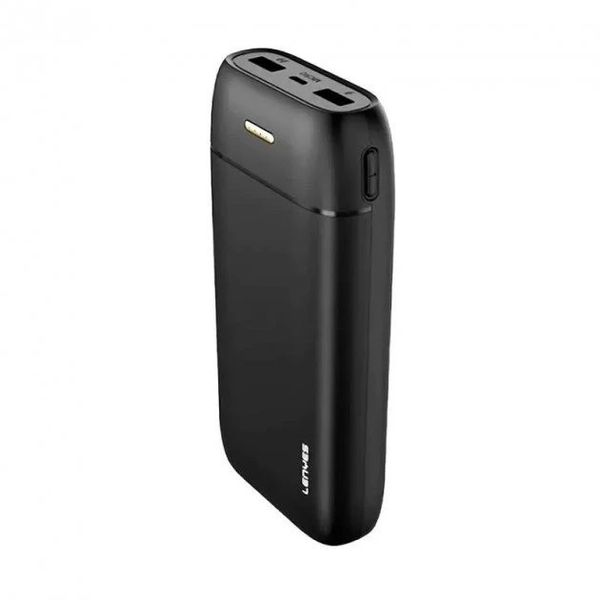 Портативная универсальная батарея LENYES PX267 Black 20000mAh 2A 5W USB,Type-C,MicroUSB 2290671188 фото