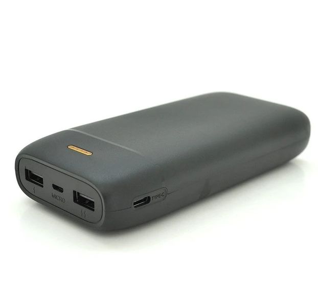 Портативная универсальная батарея LENYES PX267 Black 20000mAh 2A 5W USB,Type-C,MicroUSB 2290671188 фото