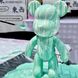 Флюидный медвежонок fluid bear bearbrick, 23 см, с красками BLUE 2128506398 фото 9