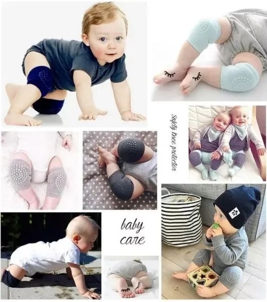 Наколінники для дітей Children chicken knee protector колір рожевий, сірий, чорний Дитячі наколінники 1696411409 фото