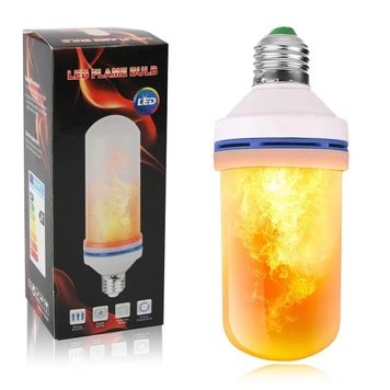 Лампа с имитацией эффекта пламени огня Е27 Led Flame Bulb 1962988718 фото