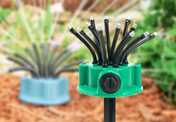 Умная система полива Multifunctional sprinkler распылитель дождеватель для полива газона на 360 градусов 1410830899 фото