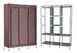 Складной каркасный тканевый шкаф Storage Wardrobe 88130, шкаф на три секции 130*45*175 1247365460 фото 6