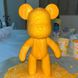 Флюїдне ведмежатко fluid bear bearbrick, 23 см, з фарбами YELLOW 2131274397 фото 6