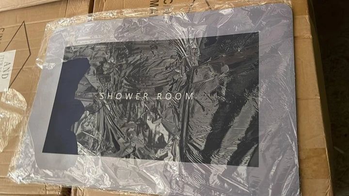 Універсальний антиковзний килимок для ванної Shower Room 40х60 см колір коричневий 2307602534 фото