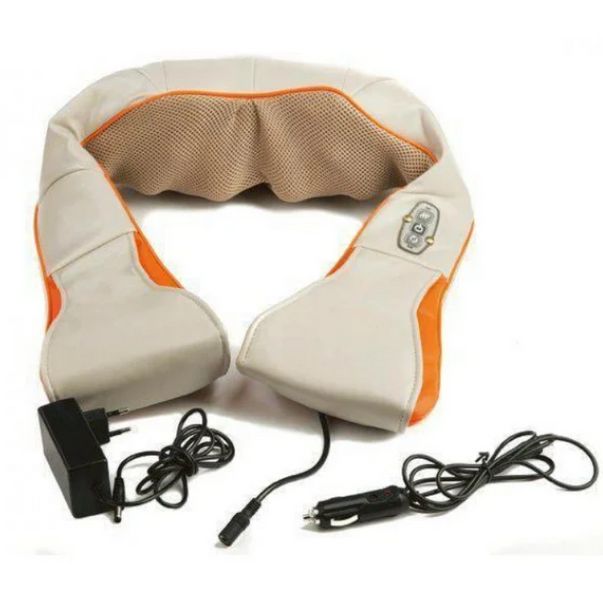 Роликовый массажер для спины и шеи Massager of Neck Kneading 1262041083 фото