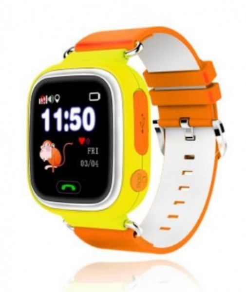 Смарт-часы детские UWatch Q90 GPS контроль звонки сообщения SOS Wi-Fi 998725850 фото