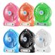 Портативний USB мінівентилятор з акумулятором Portable Mini Fan (настільний) 1432234687 фото 5