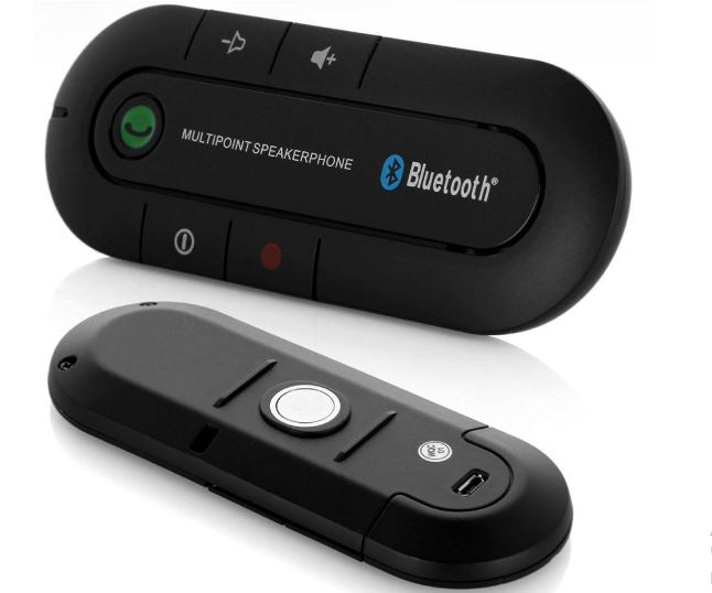 Автомобільний бездротовий динамік-гучномовець Bluetooth Hands Free kit HB 505-BT (спікерфон) 1024235832 фото